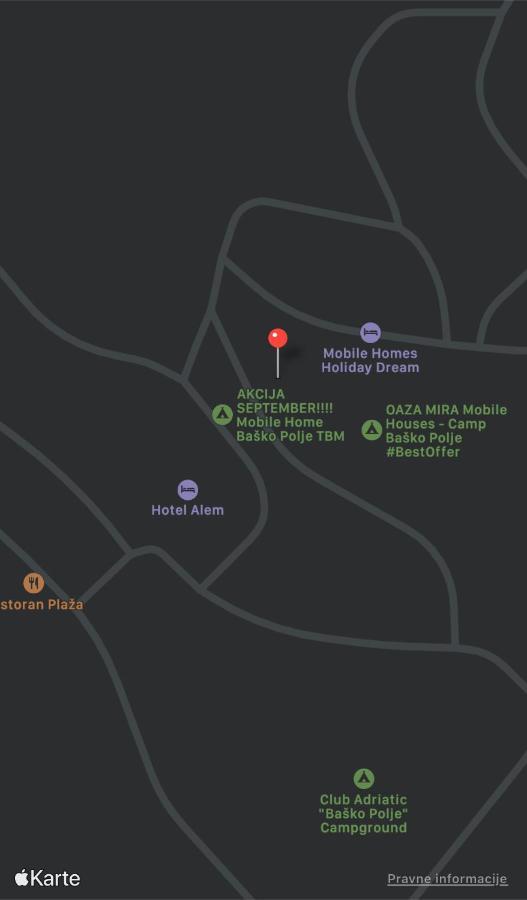 באסקה וודה Oaza Mira Mobile Houses - Camp Basko Polje #Bestoffer מראה חיצוני תמונה